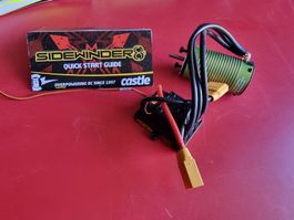 Ensemble moteur ESC Castle Sidewinder 8 2200Kv 6S LiPo