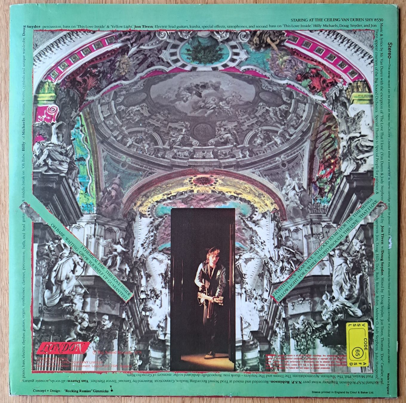 Dischi in vinile: Van Duren - Staring At The Ceiling – Usato da Meggen venduto da Ricardokoch 1