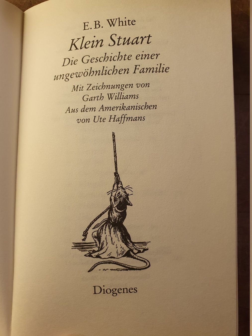 Libri: Klein Stuart - E.B. White – Usato da Zürich venduto da loosebone 2