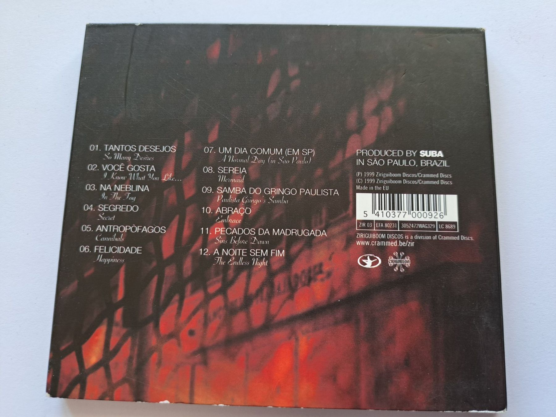 CDs: Suba - Sao Paulo Confessions – Gebraucht aus Pully von bro_n52j 1