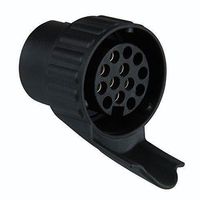 Unitec Auto Kurzadapter 7/13 polig für Anhänger Wohnwagen