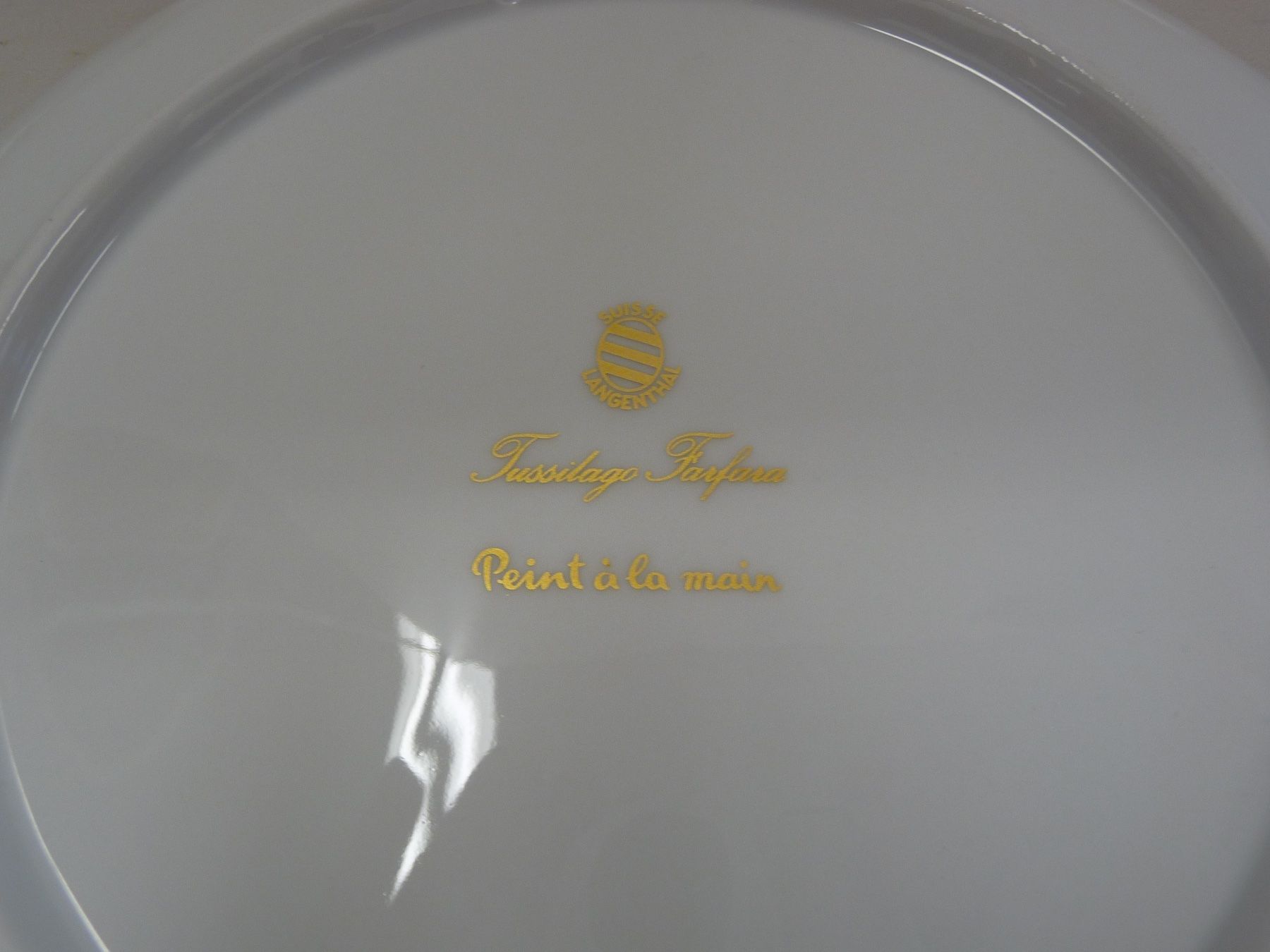 Assiettes: 1 Langenthal Teller Tussilago Farfara – D'occasion à Rafz par Powacaddy 2
