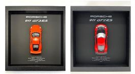 2 Stk. Porsche 911 GT2 GT3 RS Modellauto Wandbild