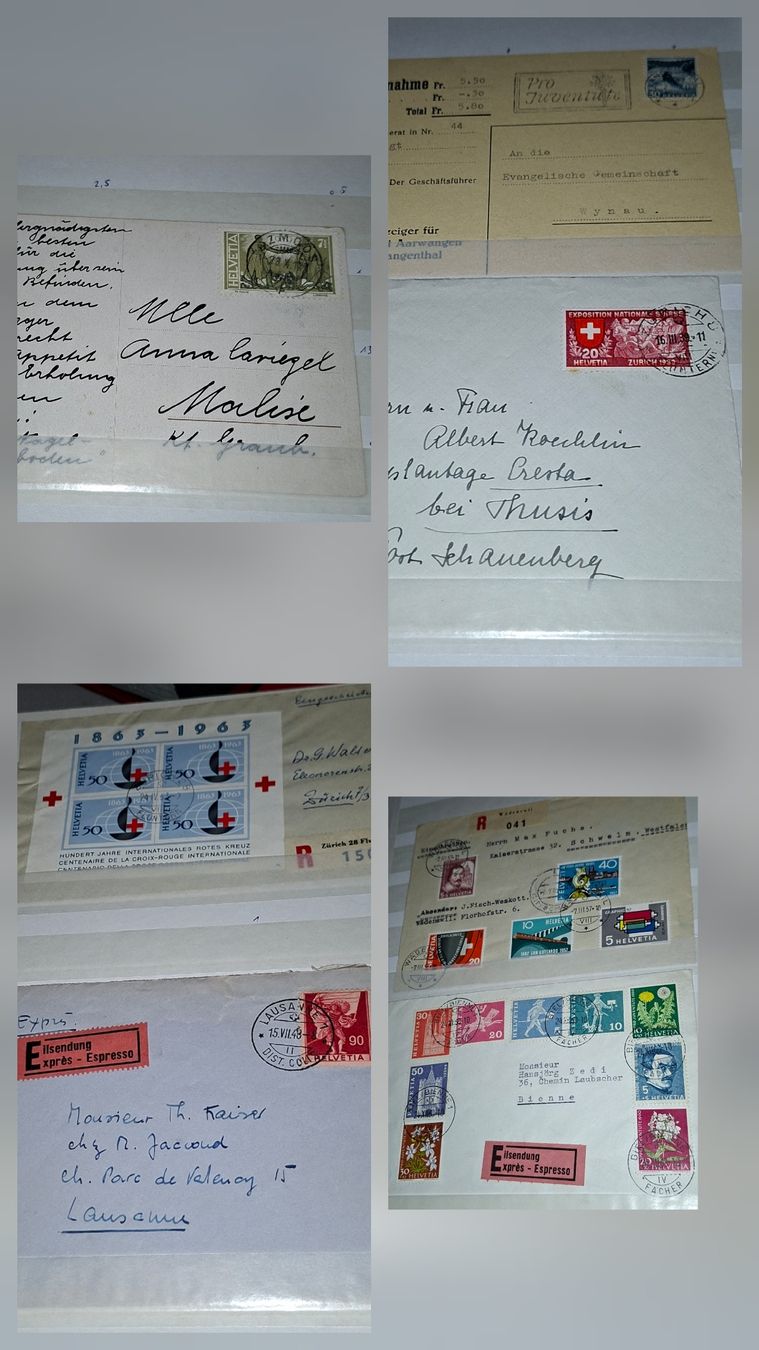 Tutti i francobolli: Ganzsachen / Briefe / Div / Schweiz – Usato da Balgach venduto da SIMEON27 1