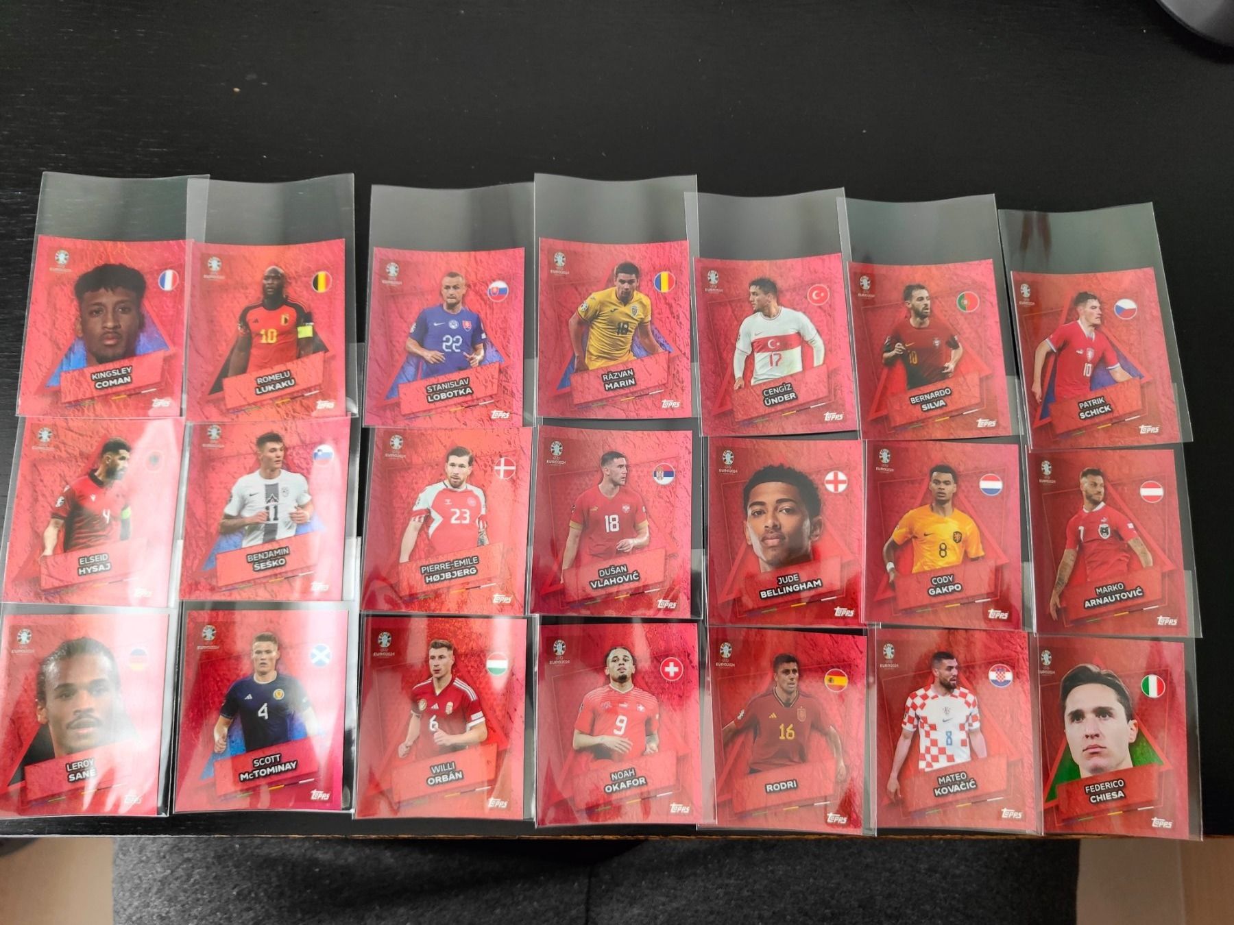 Topps Sammelbilder & Trading cards: Topps 2024  SP Set mit Fehlprägung – Neu (gemäss Beschreibung) aus Ettingen von flo1988