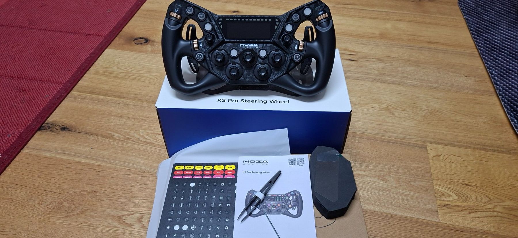 Moza Racing Controller: Moza KS Pro Lenkrad – Usato da Lungern venduto da Smokie2