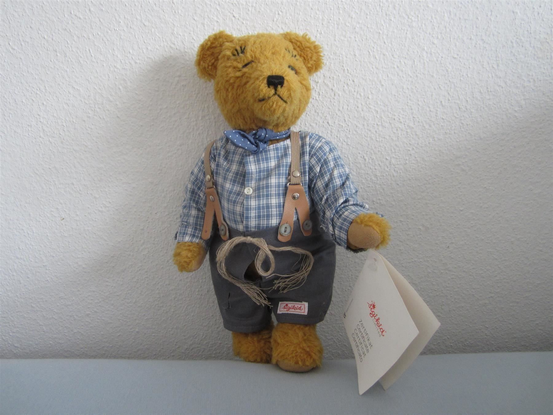 Sigikid Giocattoli: Teddybär Franzi, Sigikid, neu – Nuovo e nell'imballaggio originale da Turbenthal venduto da TopToys