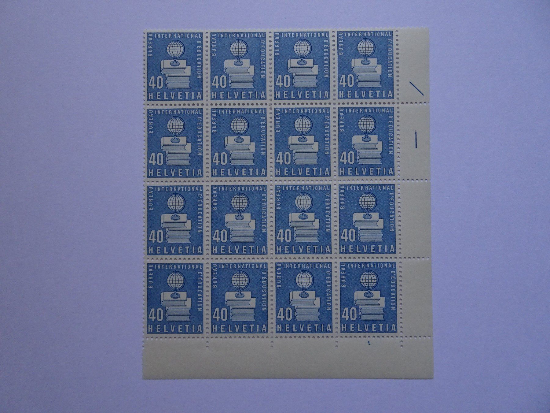 Tutti i francobolli: BIE 1958** – Nuovo (secondo la descrizione) da Aadorf venduto da Chnorli-Furz