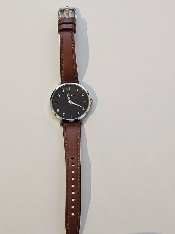 Uhren: Nixon The Arrow Leather Black / Brown – Gebraucht aus Saland von zwergli90