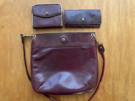 Aigner Handtasche + Schlüsseletui + Portemonnaie