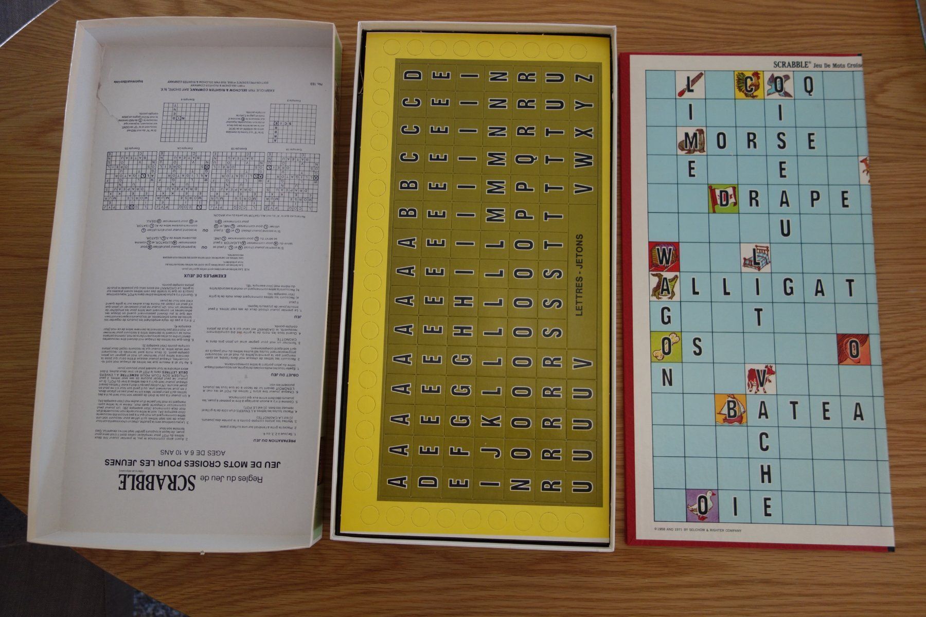 Giochi: Scrabble pour Juniors 1971 – Usato da Wil SG venduto da Donaldus 2
