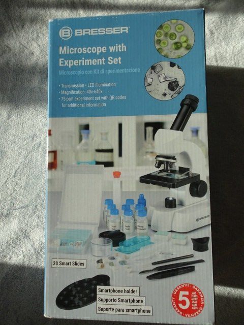 Microscopi: Mikroskop. Plus gratis Experimentier-Set – Usato da Berikon venduto da Akronym55 5