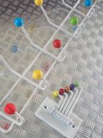 🟢🟡 Vintage Wandgarderobe gross und miniature Space Age 