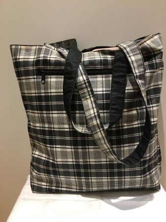 Große Tasche by US Firma KKENNETH COLE, kariert, Shopper 49