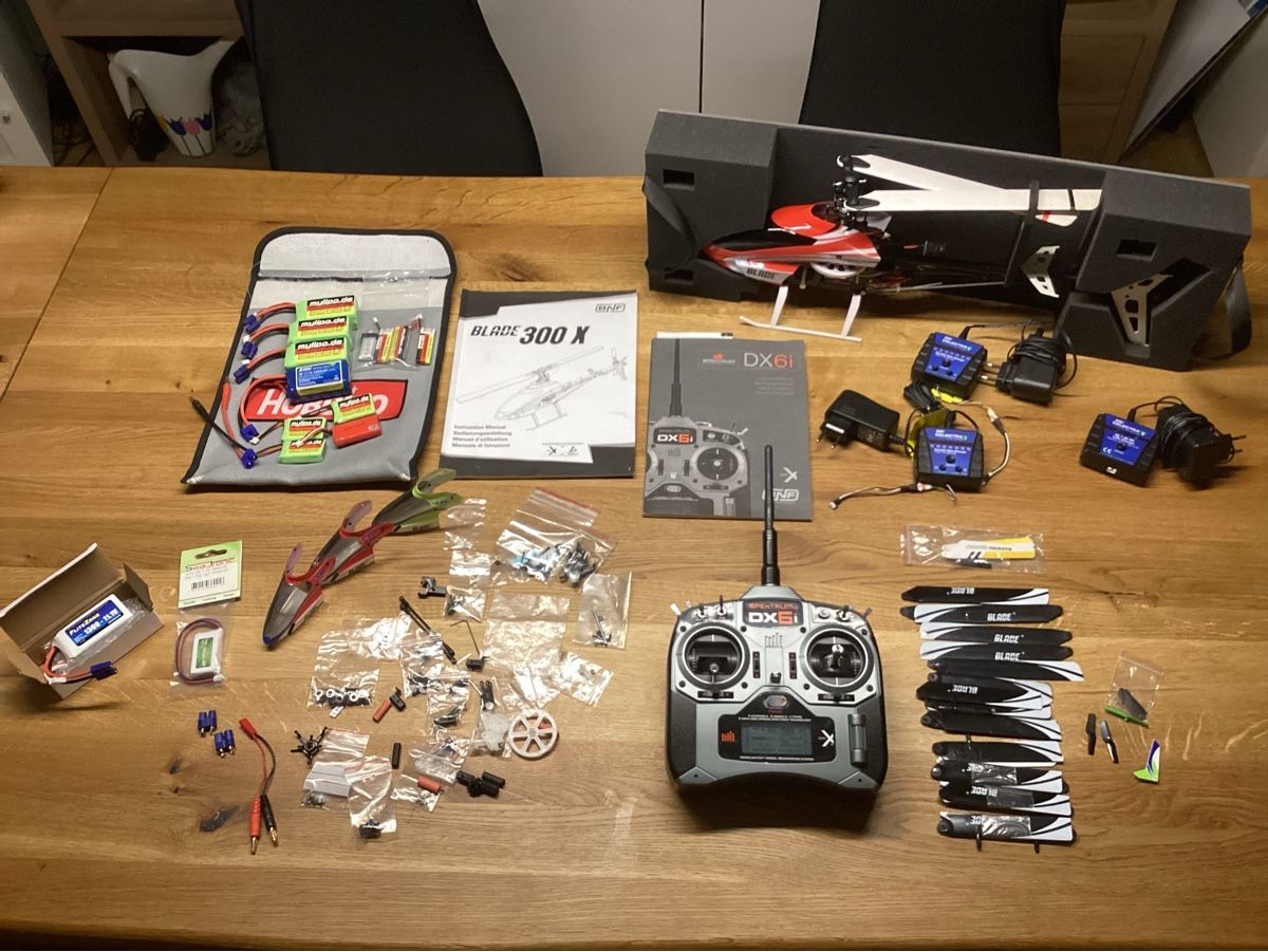 Blade Modellismo RC: Rc Hubschrauber Set  Blade 300x / 130x / mcpx – Difettoso da Abtwil SG venduto da Cougar80 4