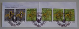 2020, 175 J. CH-Briefmarken limitierte Auflage +Goldaufdruck