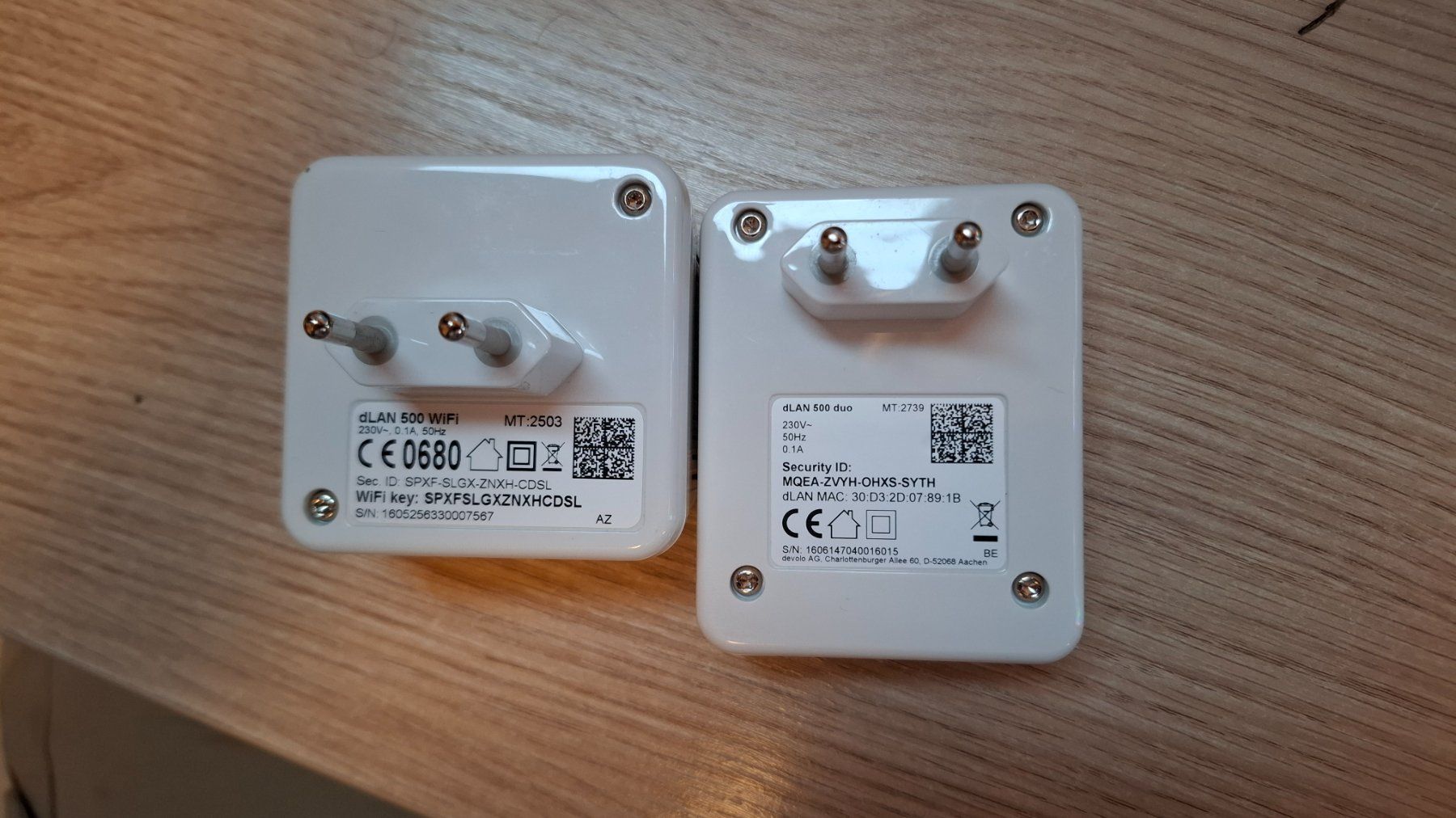 Devolo Unità & Adattatore: Devolo dLAN 500 Powerline Set 2 Adapter weiss gebraucht – Usato da Rüttenen venduto da Knief 1