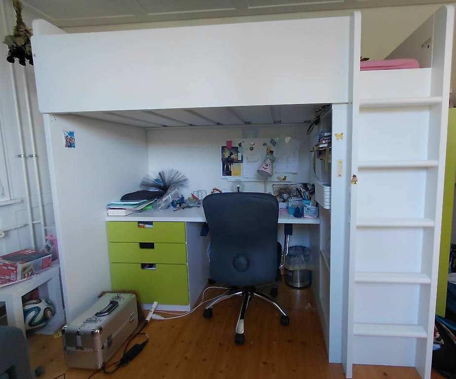 Lits: Ikea Hochbett – D'occasion à Vielbringen b. Worb par Andrea.S.