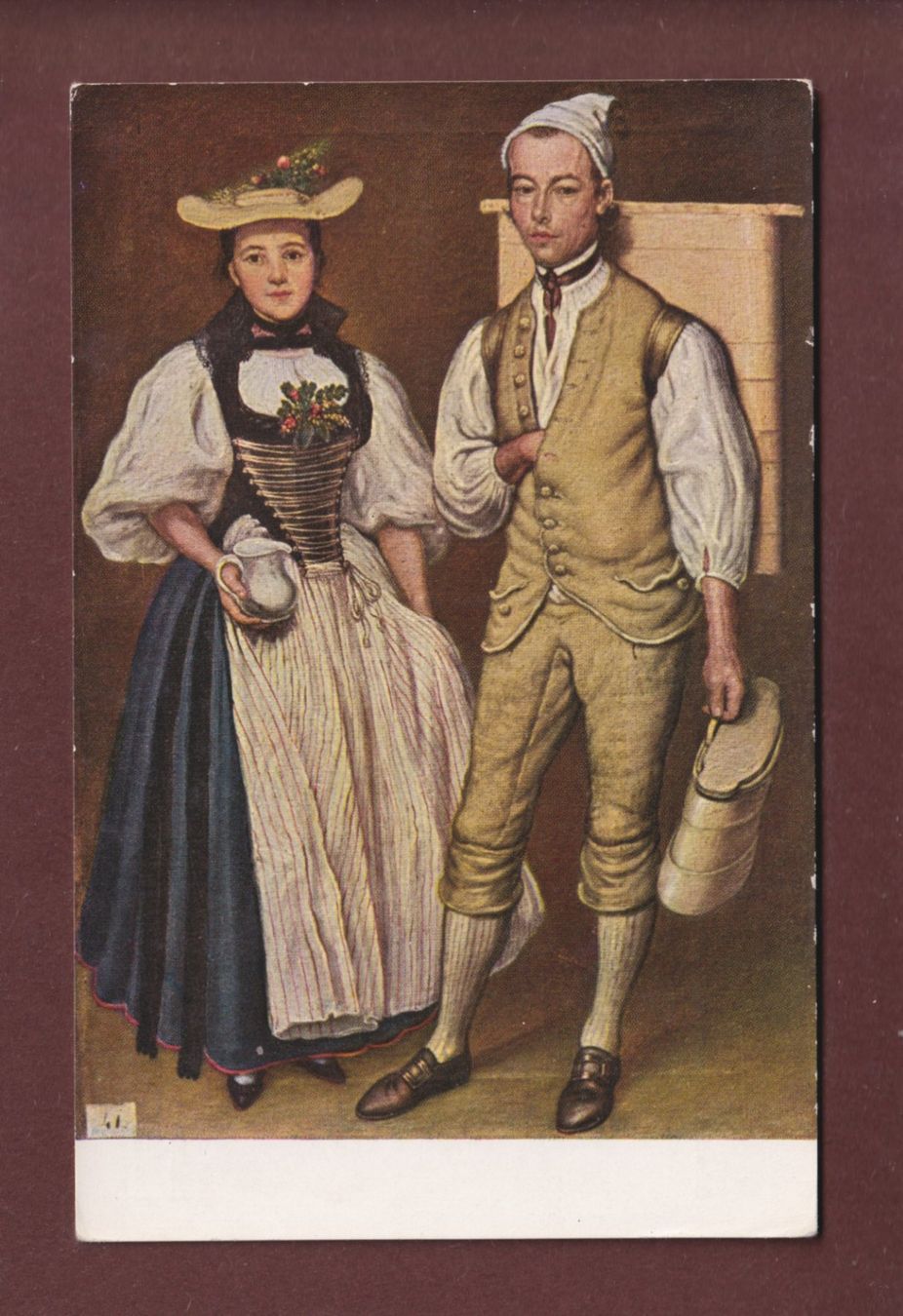 Ansichtskarten: PRO JUVENTUTE - J. Rheinhardt – Gebraucht aus Pully von nicecards