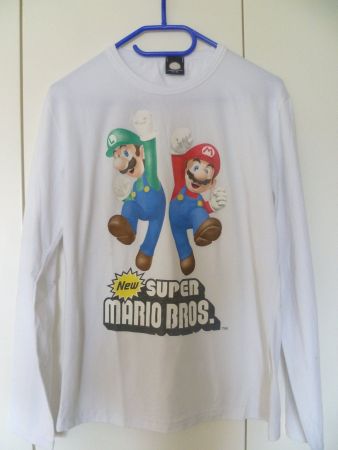 T-Shirt Super Mario Bros. langärmlig