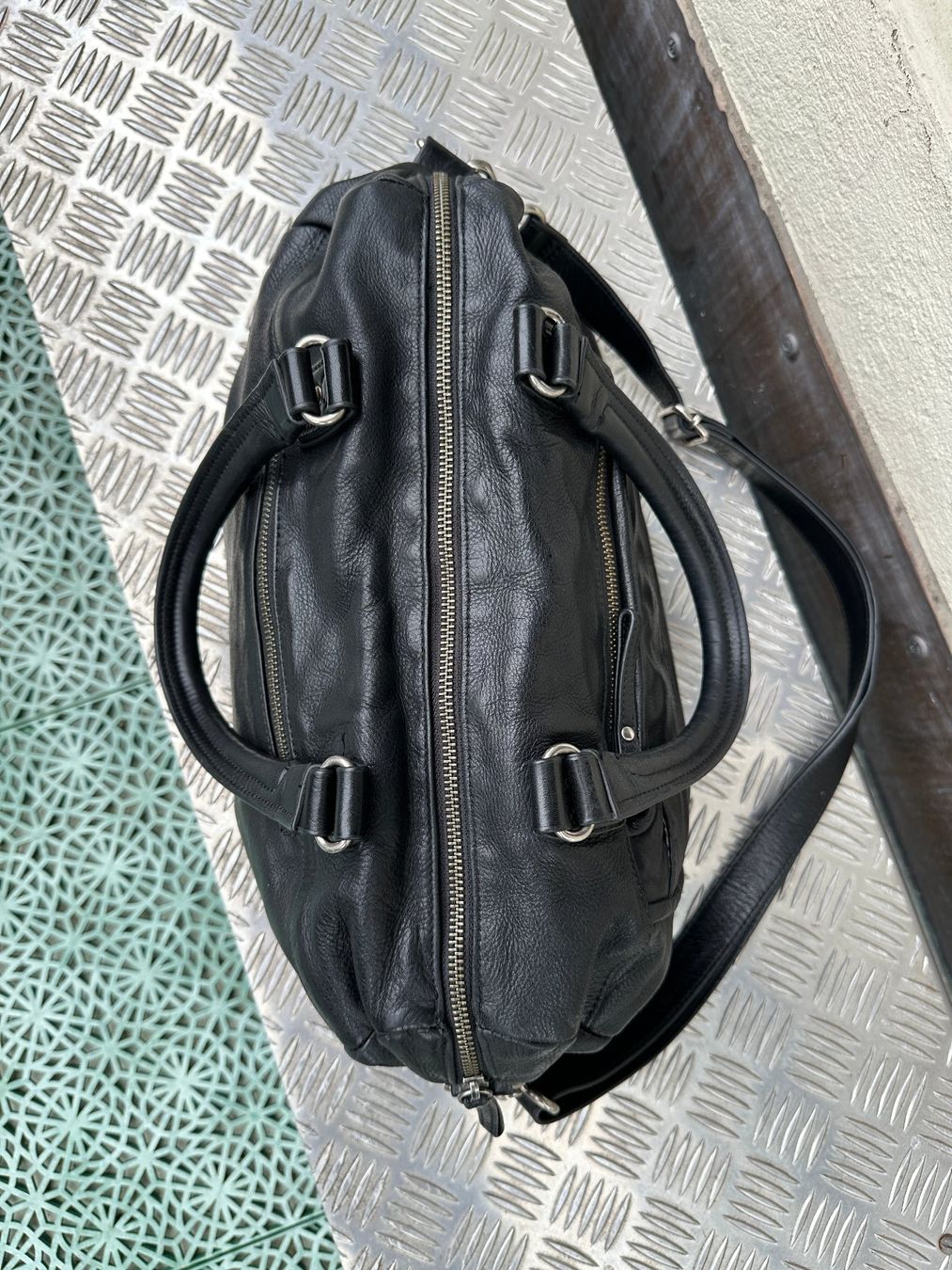 Nat & Nin Borse da donna: Nat & Nin Ledertasche Tasche schwarz echt Leder – Usato da Gümmenen venduto da FelizitasHermann 3