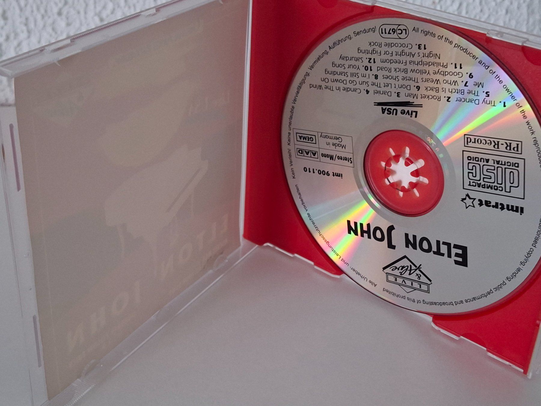 CD: CD Elton John - Live USA – Usato da Aarberg venduto da Jackup1 2