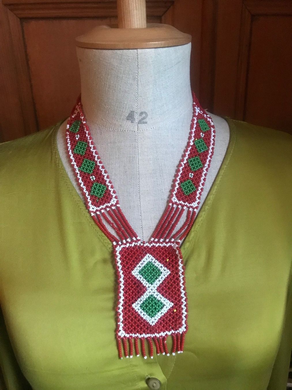 Catenine: Ethnische Halskette (Amerikas, Afrikaner oder .. – Usato da Quinto venduto da Arpe11 3