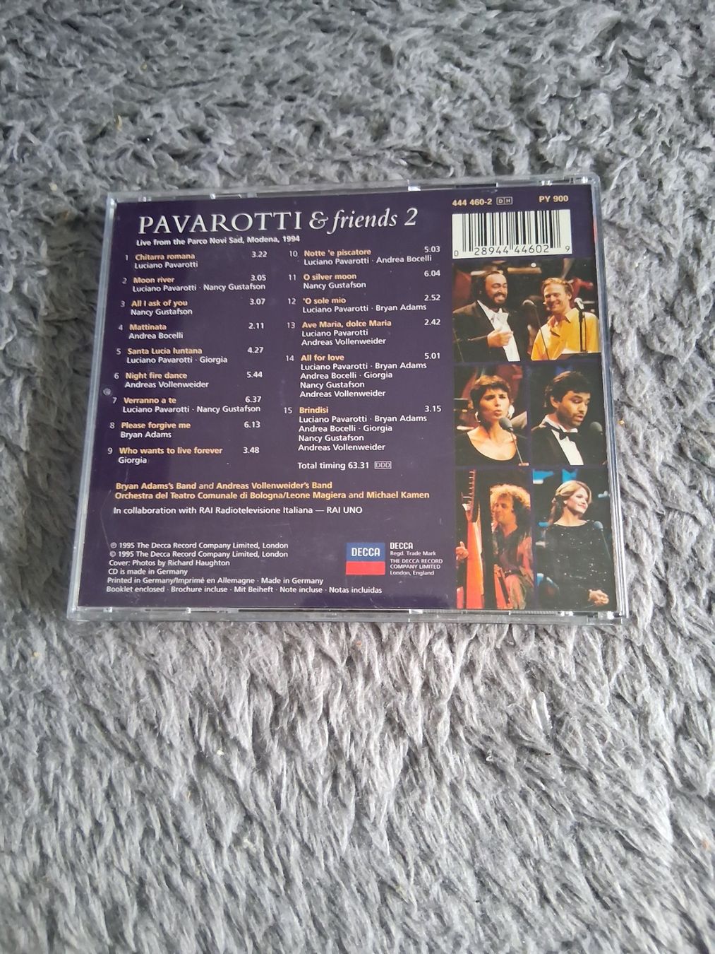 CD: PAVAROTTI  & FRIENDS 2       CD – Usato da Wetzikon ZH venduto da Ramones01 1