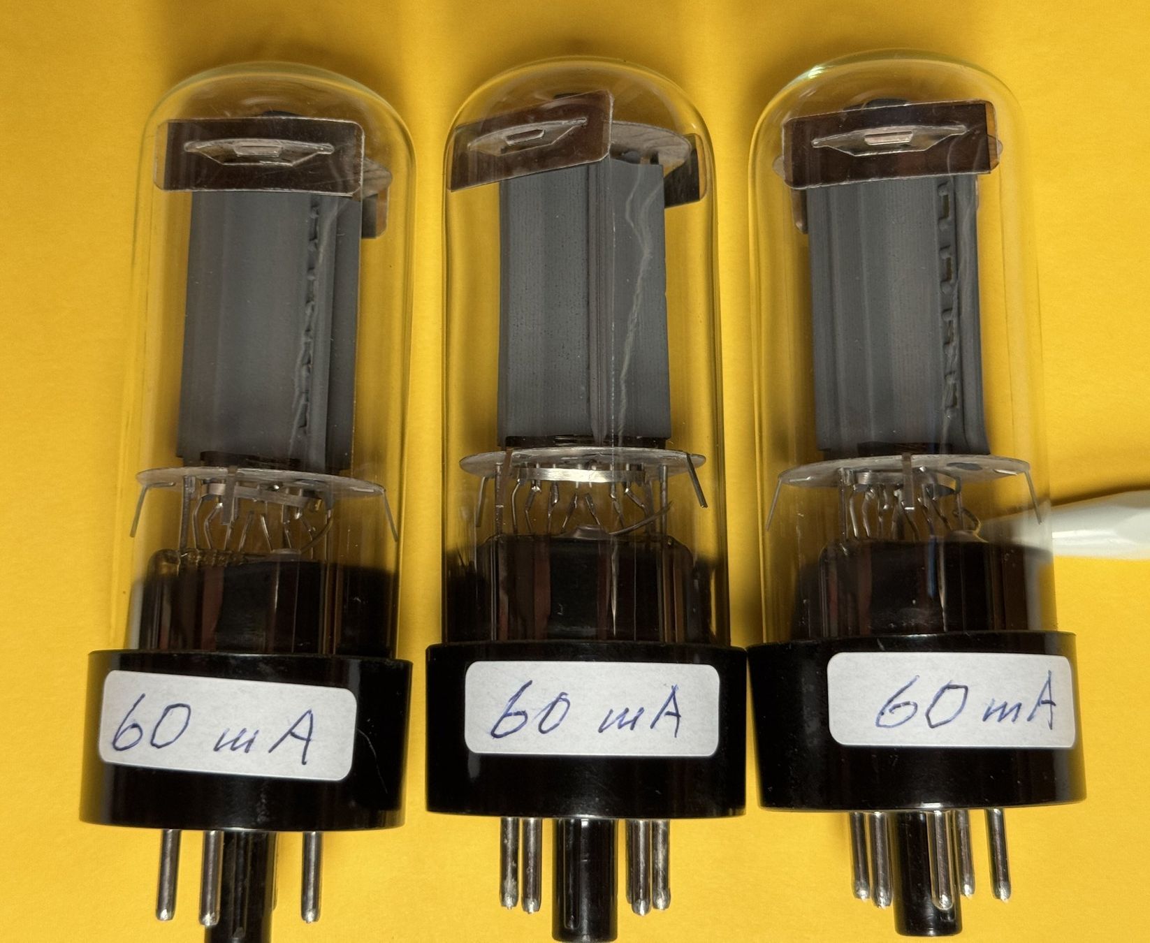 Componenti elettronici: 3 Röhren 6 L 6 GC neu – Nuovo e nell'imballaggio originale da Ins venduto da funkflieger 4