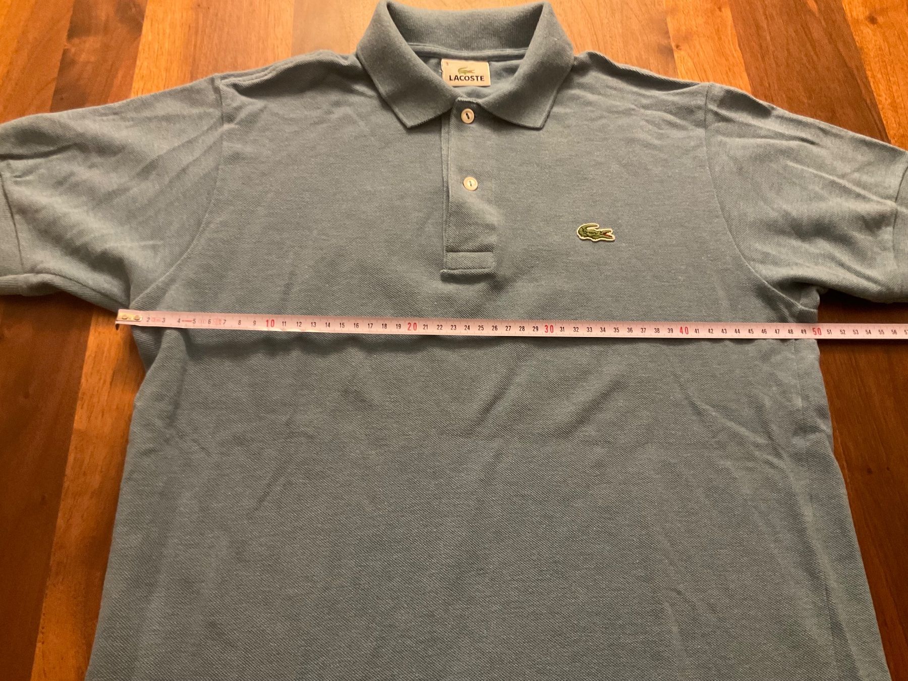Lacoste Magliette Polo: Lacoste azzurra melange tg3 originale 100% – Usato da Breganzona venduto da Madame65 2