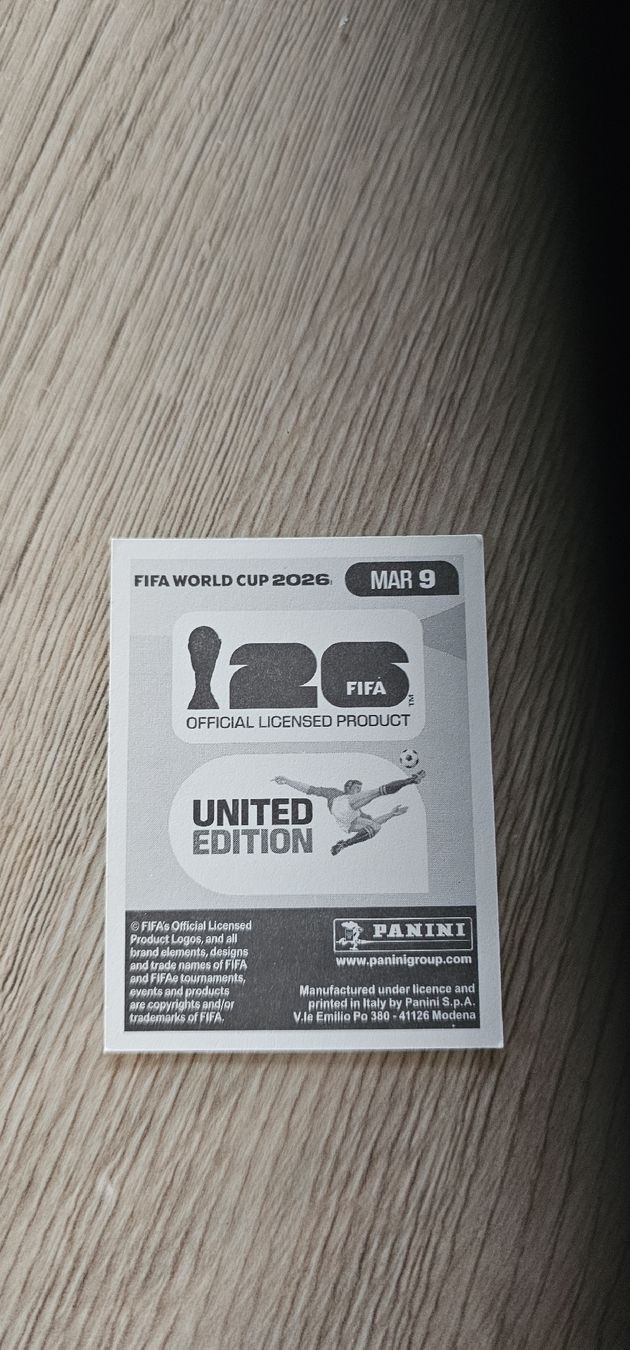 Panini Cartes à collectionner: Fifa World Cup Panini MAR 9 – Neuf avec emballage d'origine à Biel VS par volcom8702 1