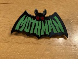Mothman Pin Anstecker  Punk Metal Rock Band