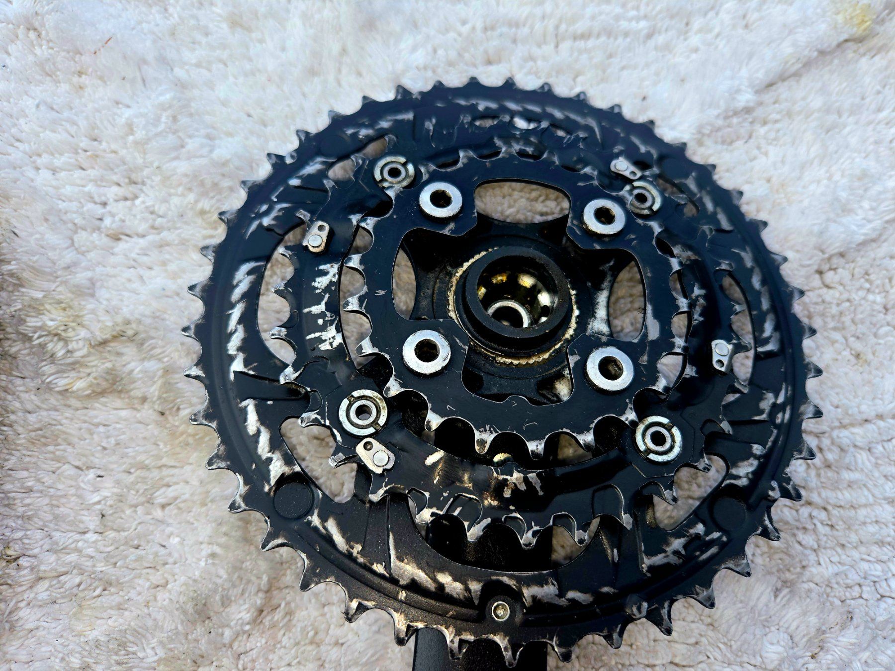 Shimano Pezzi di ricambio: Shimano Kurbel inkl Trettlager 3fach – Usato da Ammerswil AG venduto da Undenheim 2