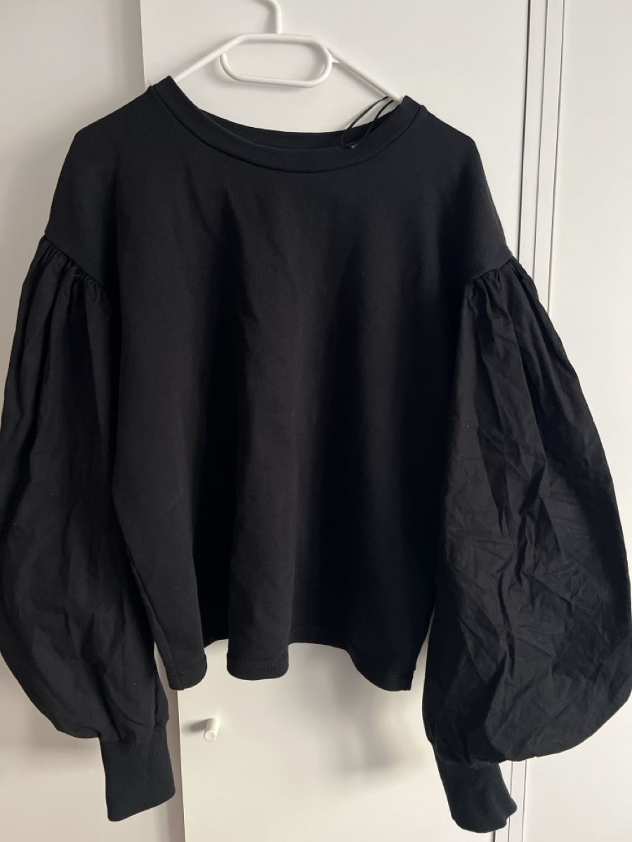 Zara Maglioni & Felpe: Pull ZARA noir manches bouffantes Taille M – Nuovo (secondo la descrizione) da Renens VD venduto da sar_bwz5