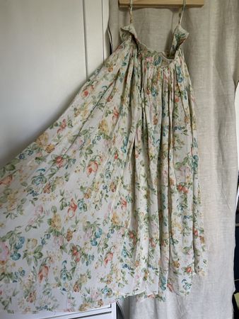 Jupe longue vintage imprimé floral