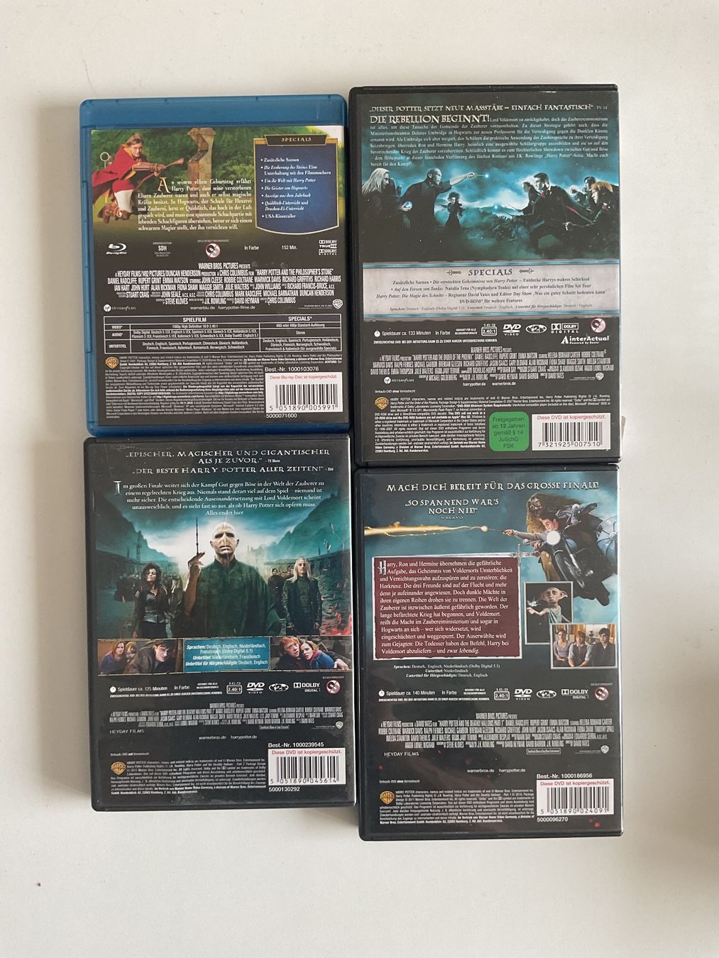 Tous les DVDs: Harry Potter Filme Sammlung – D'occasion à Au SG par Mar_69jz 1