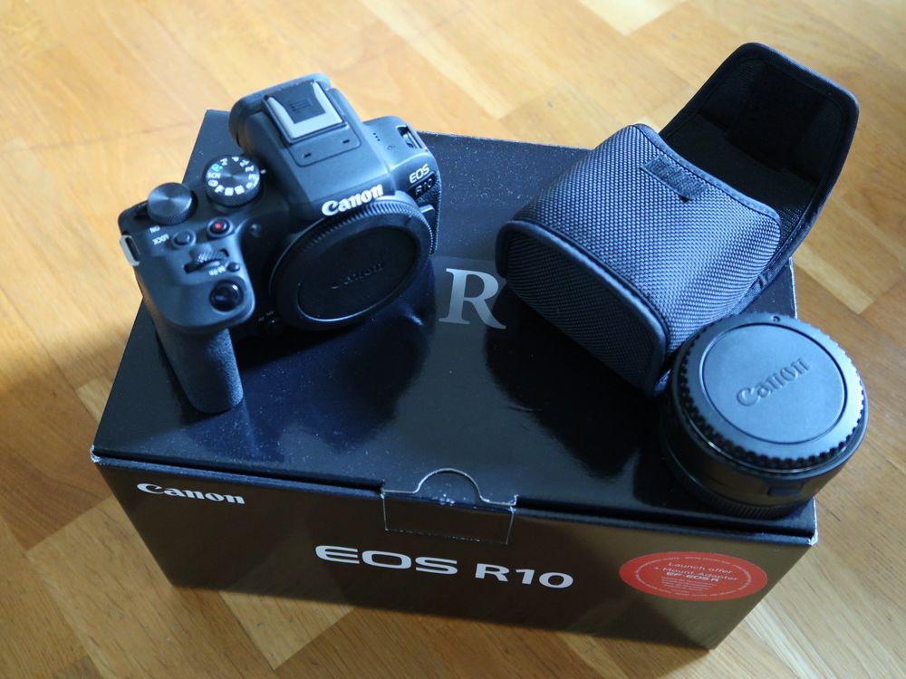 Canon R10 mit EF EOS R Adapter Kaufen auf Ricardo