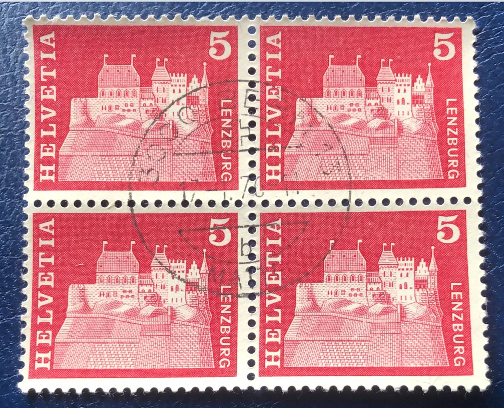 Tutti i francobolli: 4 er Block Nr.412 mit Vollstempel Bern  – Usato da Aarau venduto da Billa007