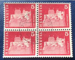 4 er Block Nr.412 mit Vollstempel Bern 