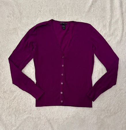 H&M Cardigan Farbe Bordeaux-plum