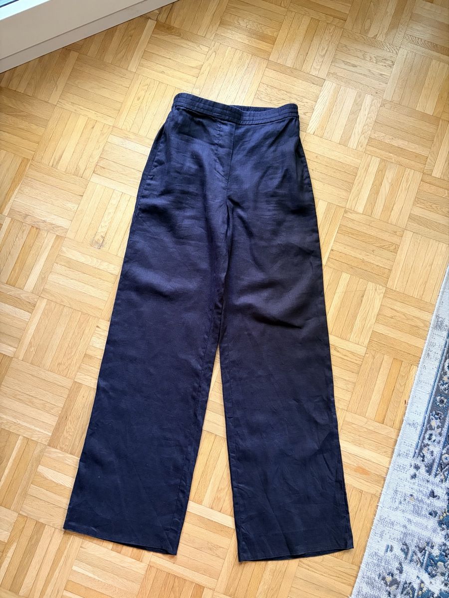 Cos Pantaloni: COS Leinenhose Gr. 34 schwarz – Usato da Allschwil venduto da oza_28jw