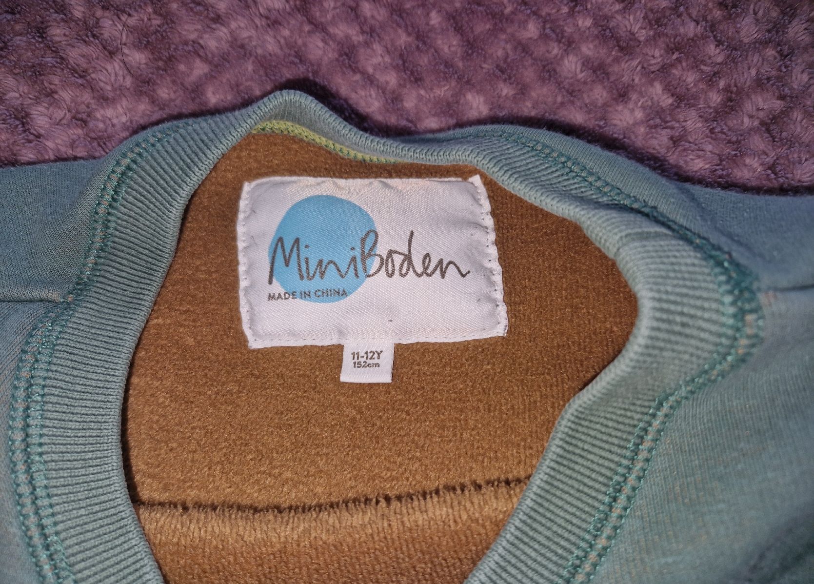 Mini Boden Maglioni & Felpe: Mini Boden Pulli grün Gr. 11-12Y  – Usato da Utzenstorf venduto da Ernie_und_Bert 3