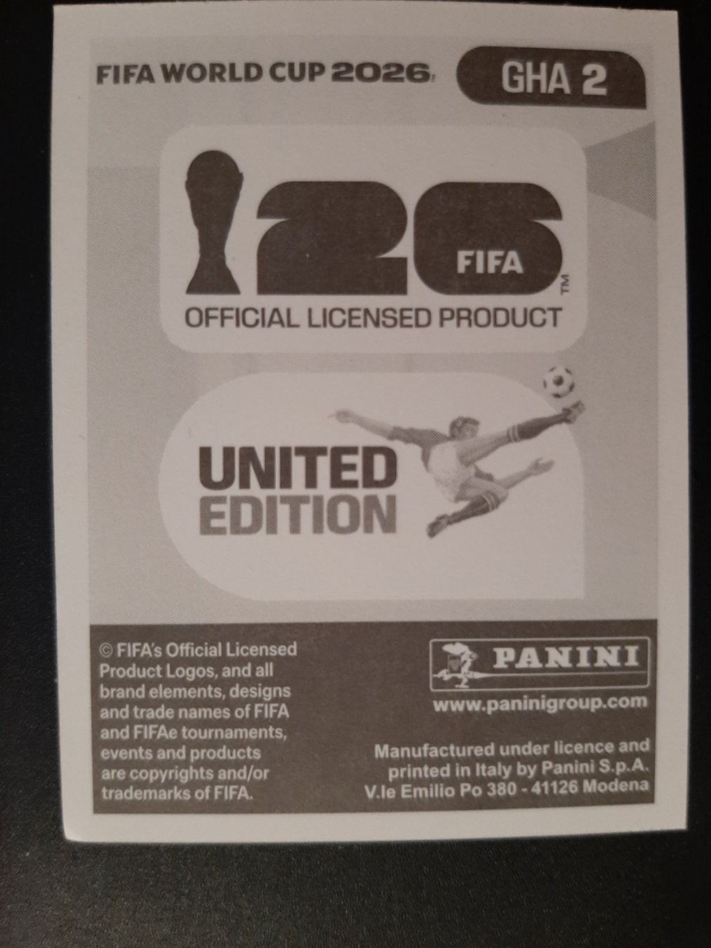 Panini Carte collezionabili: Panini 2026 GHA2 – Nuovo (secondo la descrizione) da Leuk-Stadt venduto da Meic 1