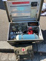 Kiste Beatmungsger. Aut. Deutsche Bundeswehr 1965 grün