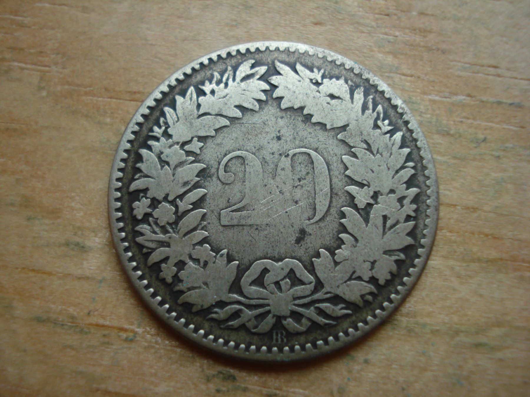 Tutti le monete: (W5) 20 Rappen 1850 – Usato da Erlach venduto da Net-Coins 1