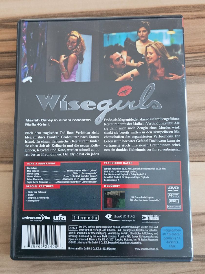 Tutti i DVDs: WISEGIRLS/ DVD – Usato da Geuensee venduto da jes_9xyk 1