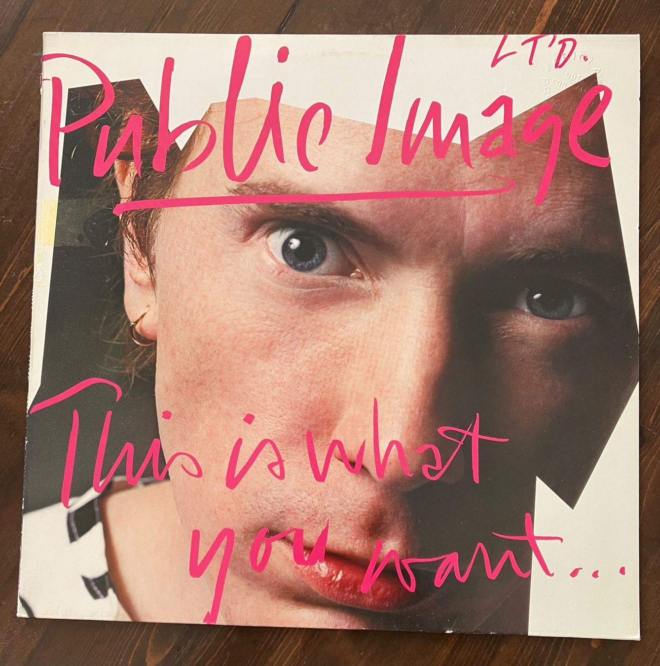 Schallplatten: PIL - THIS IS WHAT YOU WANT... – Gebraucht aus steffisburg von Dstauffer