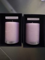 2 Weizenkorn Kerzen pink neuwertig im Karton