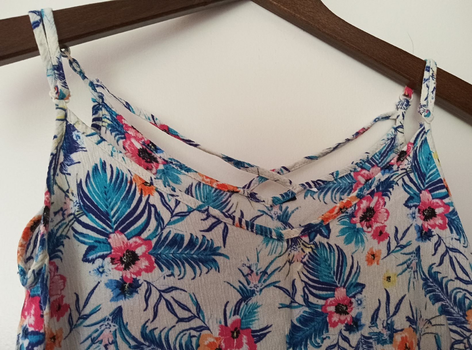 H&M Top: Sommerliches Top mit Blumenmuster, Grösse M – Usato da Zürich venduto da Asteraki 2