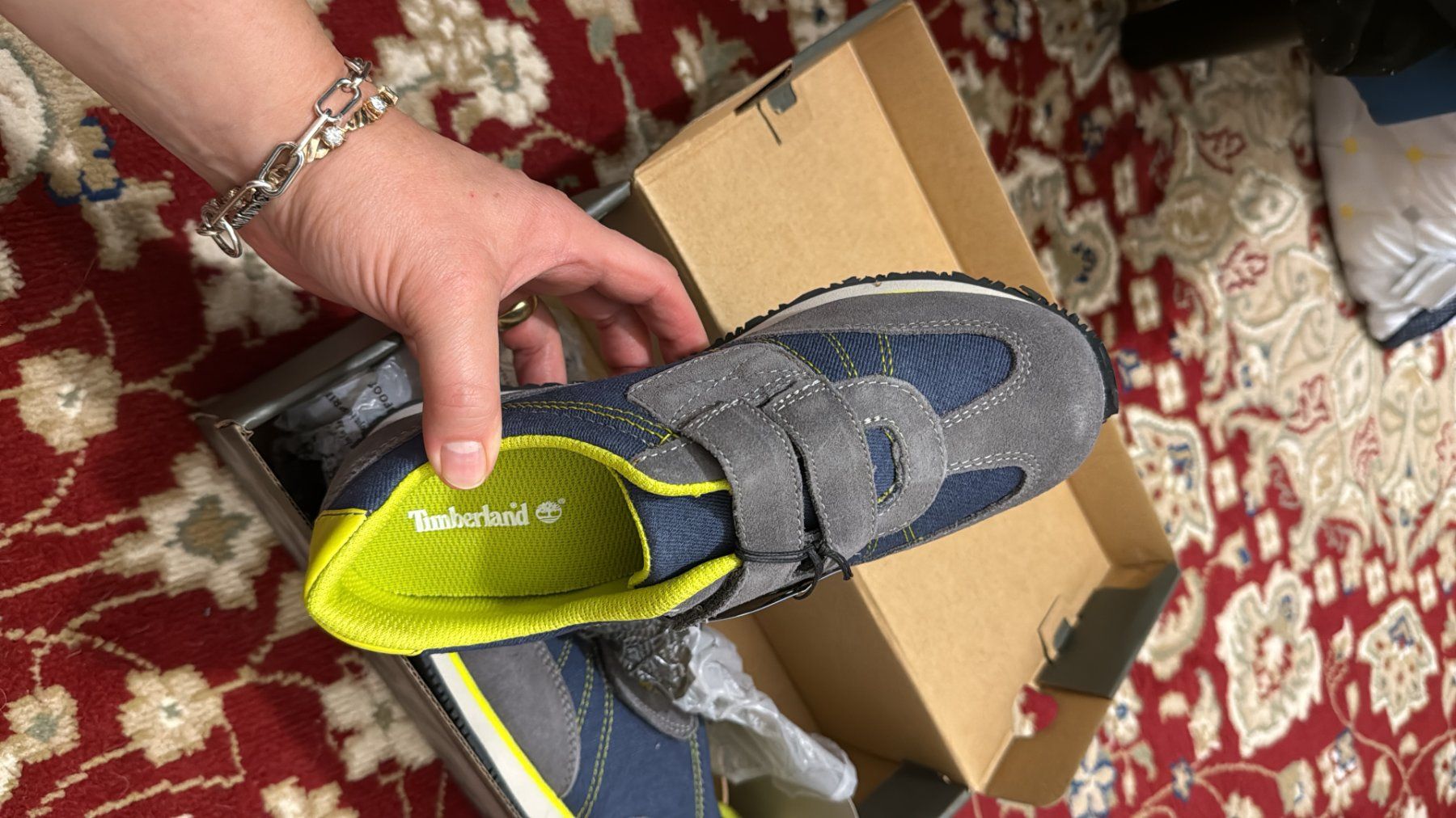 Timberland Chaussures hommes: Baskets Timberland bleu gris 36 - 37 – Neuf avec emballage d'origine à Genève par AGBERG 1